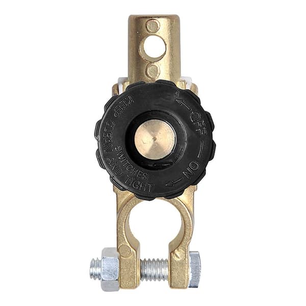 Akun liitin (-) 17,5 mm, katkaisin läpipainopakkauksessa