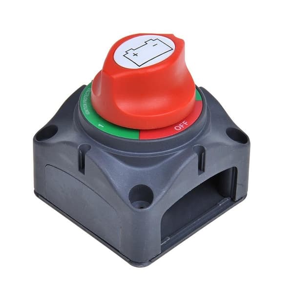 Hovedbryter for batteri 12-48V 275/1250A 1-2-BEGGE-AV