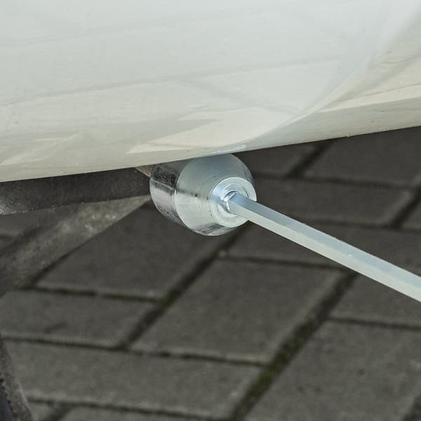 Hjørne stabil forlængerfatning 540mm / 23mm
