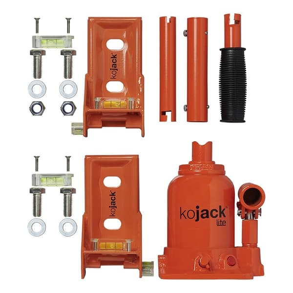 KoJack hydraulisk donkraft med nivellering