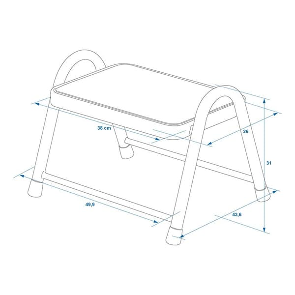 Enkelsteg Heavy Duty för husvagn/husbil