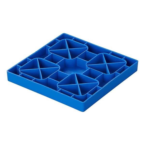 Hjørne stabile plater stables 21x21x3,3cm - sett med 4 deler