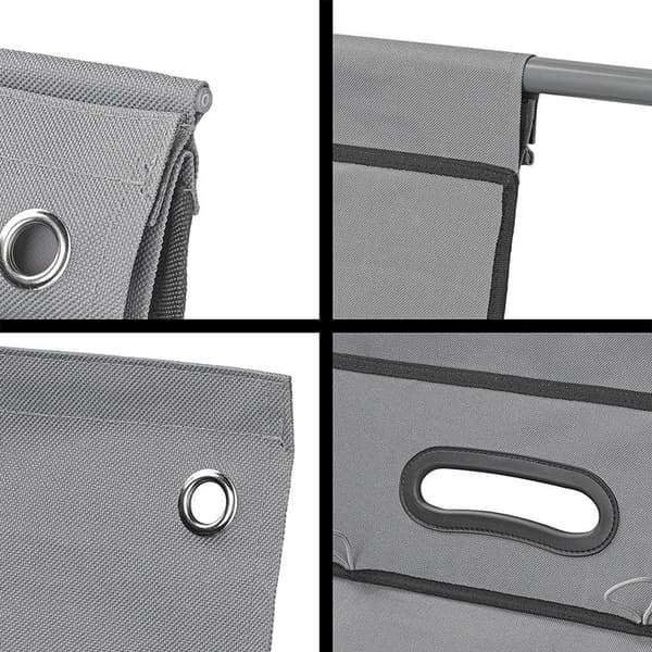 Organizer 14 lommer 40 x 78 x 26 cm med glidelåslomme + 7 mm kador