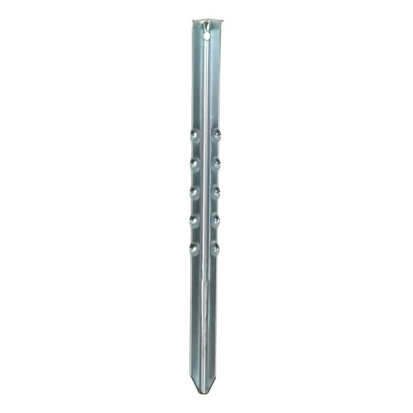 Tältpinne 40cm metallribbad