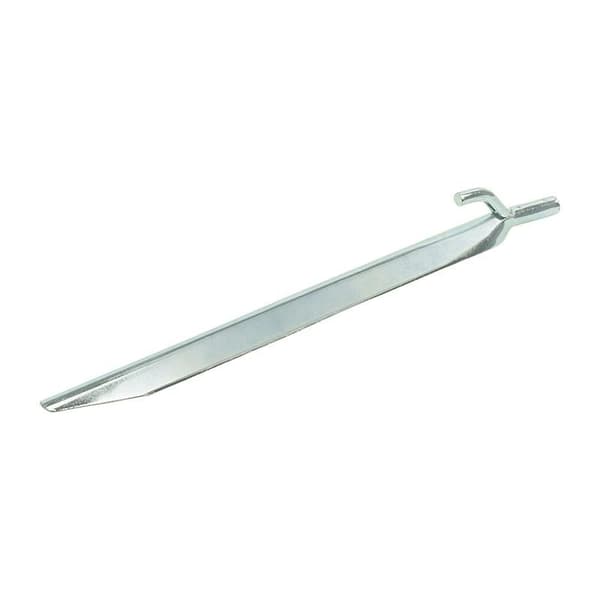 Teltpæl 25cm metal med krog 6 stk i polybag