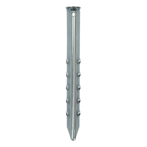 Tältpinne 30 cm metallribbad