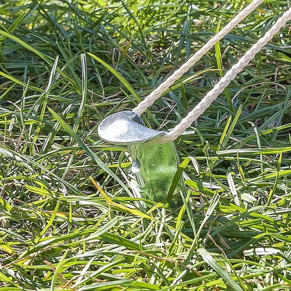 Tältpinne 30 cm metallribbad