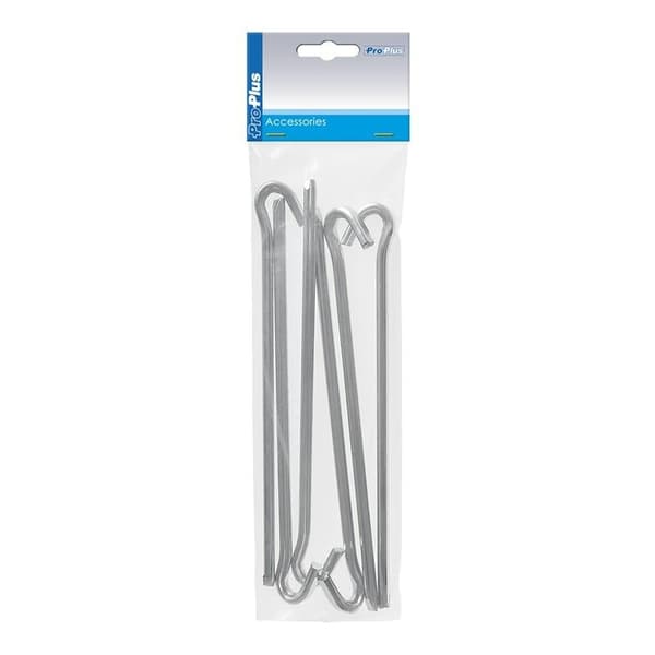 Bergpinne 23cm metall trekant 6 stk i polybag