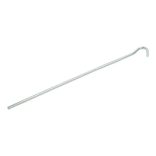Teltpinne 25cm metall med åpent øye