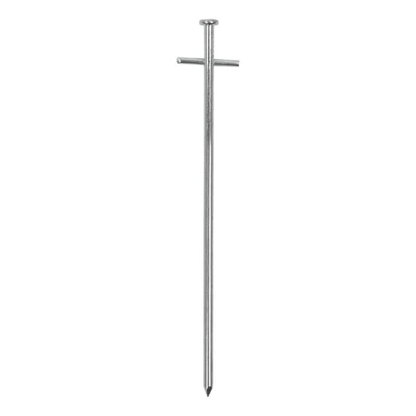 Klippepind 23cm metal med weldon krydsstift 6 stykker i polybag