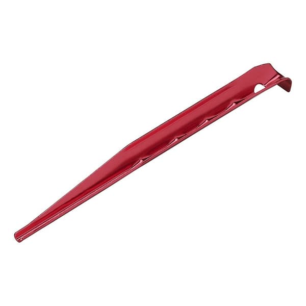 Tentpinne 18,5cm aluminium ribbet 6 stk i polybag