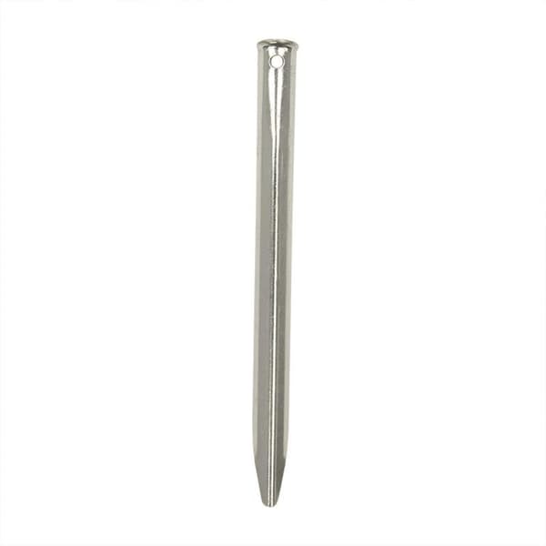Teltpæl 22 cm aluminium halvrund