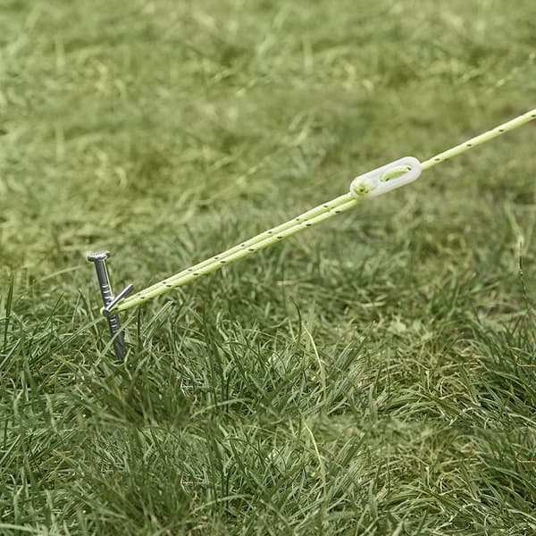 Klippepind 23 cm metal med weldon krydsstift