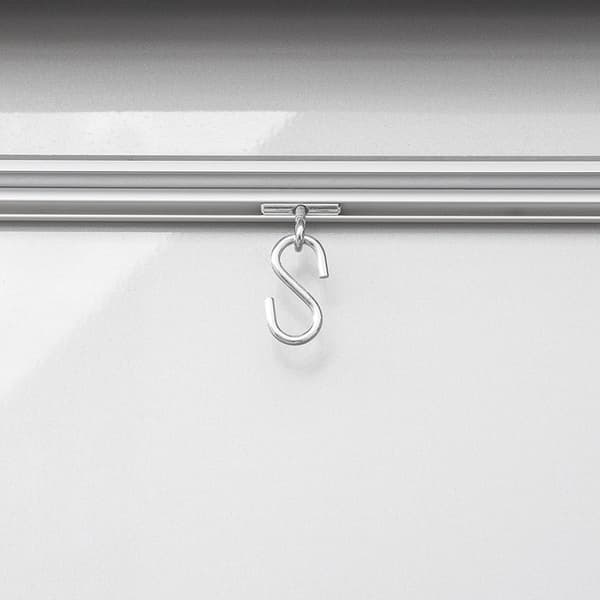 S-koukku Ø4mm 4,4x2,1cm