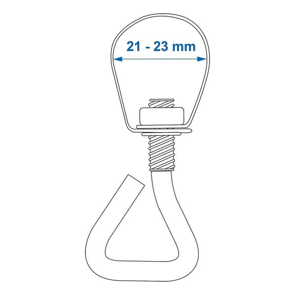 Rørklemme 21-23mm