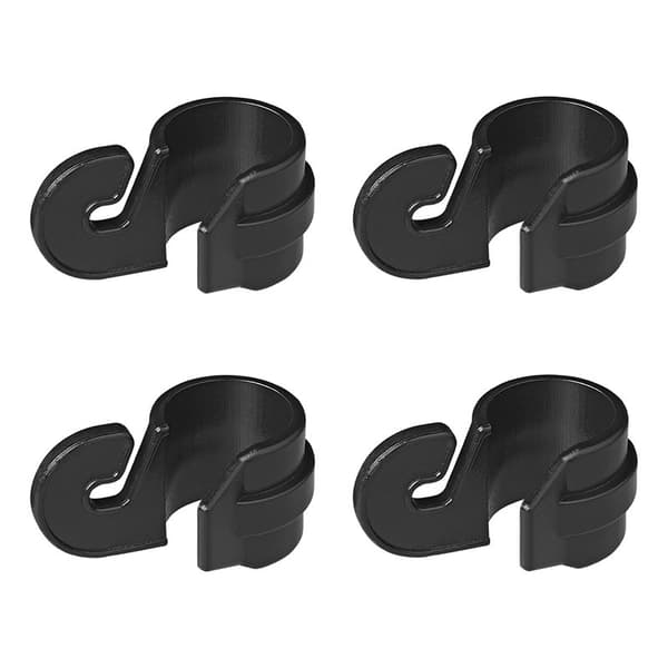 Tältklämma 19-22mm med krok 4 stycken i blister