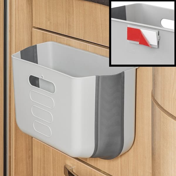 Avfallsbeholder 6L sammenleggbar for campingvogn/bobil