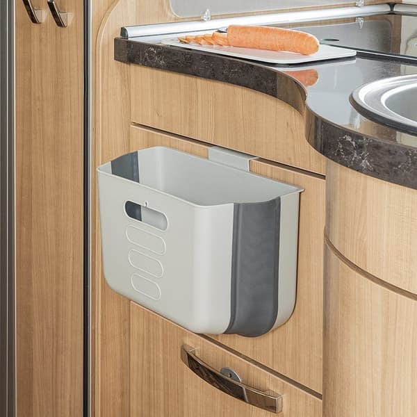 Avfallsbeholder 6L sammenleggbar for campingvogn/bobil