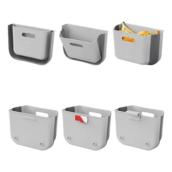 Avfallsbeholder 6L sammenleggbar for campingvogn/bobil