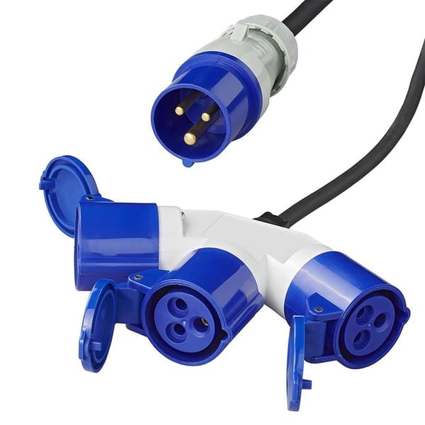 CEE 3-veis splitter 16A 150cm 3x2,5mm²