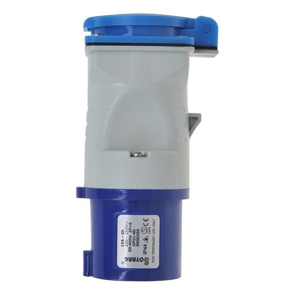 Adapter fra CEE til Schuko fatning