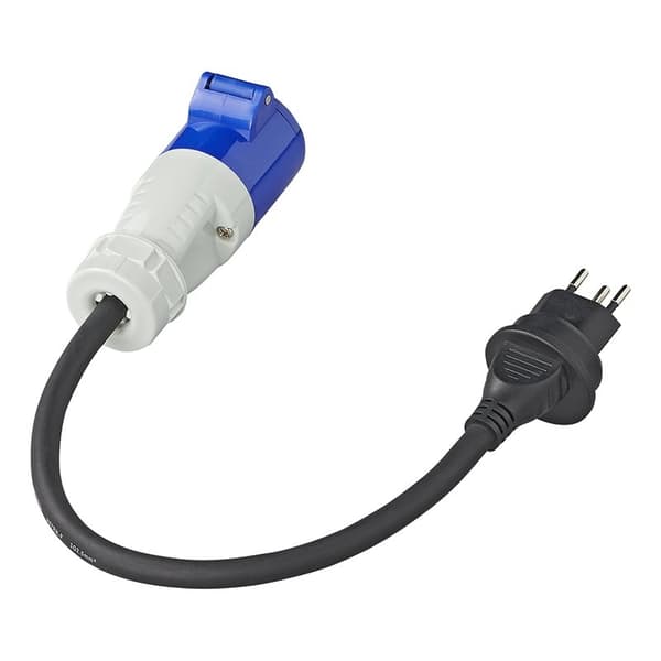 Adapterkabel 40cm 3x2,5mm² från Swiss stick till CEE