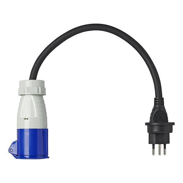 Adapterkabel 40cm 3x2,5mm² från Swiss stick till CEE