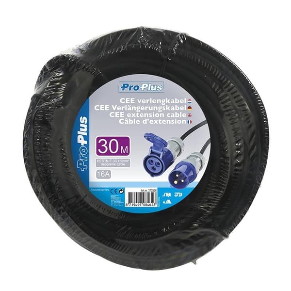 CEE forlængerkabel 30M 3x1,5mm²