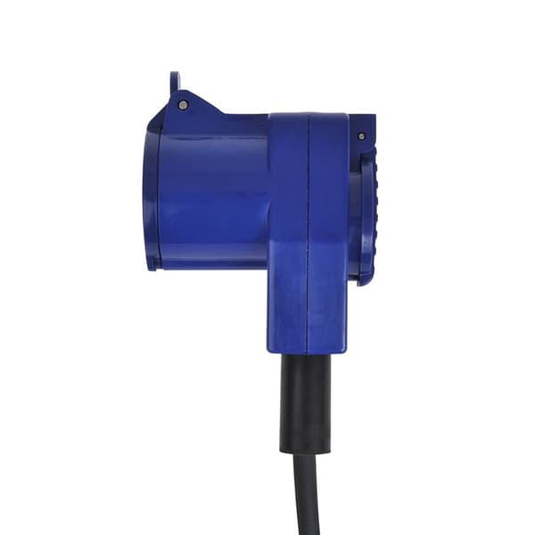 CEE forlængerkabel 30M med CEE vinklet stik + Schuko fatning 3x2,5mm²