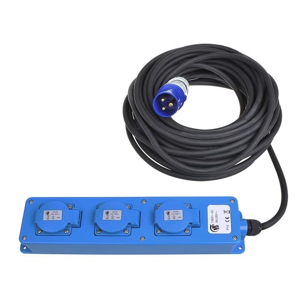 CEE 3-veis Schuko stikkontakt 20M