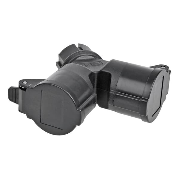 Schuko 2-vejs splitter