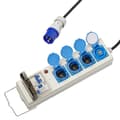 Miniatyrbilde 4 av 6: Telt/sammenleggbar tilhengerenhet 10M 3x1,5mm² med MCCB og RCD + 2xUSB
