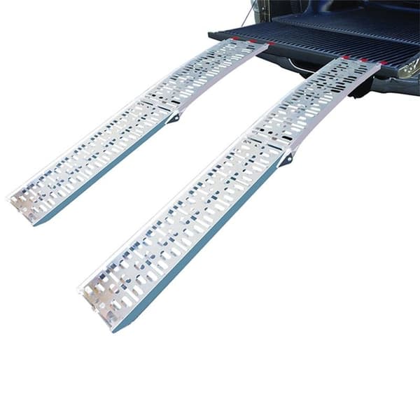 Lastramp aluminium fällbar 220x28cm 340kg per st