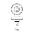 Miniatyrbilde 3 av 4: Bilpære 12V 45/40W P45t i boks