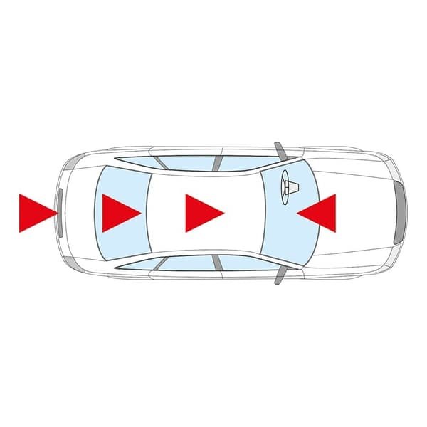 Bilpære 12V 5W BA15s pr stk