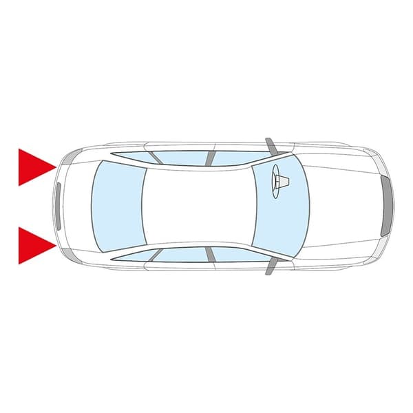 Bilpære 12V 10W BA15s pr stk