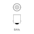 Miniatyrbild 3 av 4: Bilglödlampa 12V 4W BA9s per st