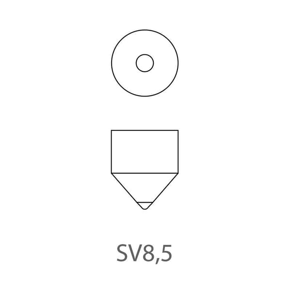 Bilpære 12V 3W SV8.5 11x43 2 stk i blisterpakning
