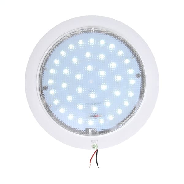 Taklys 42-leds 12V 840lm Ø220x50mm