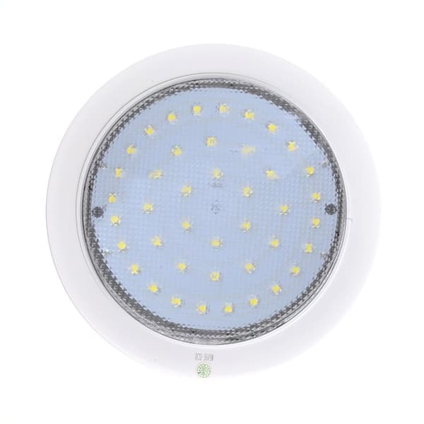 Taklys 42-leds 12V 840lm Ø220x50mm