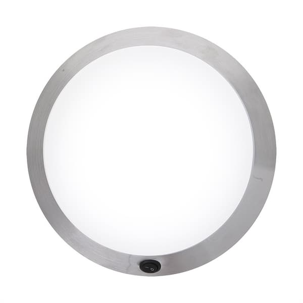 Loftslampe / Overflademonteret armatur 24-leds 12V 590lm Ø280x85mm