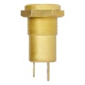 Miniatyrbilde 4 av 6: Innfelt stikkontakt DIN 12V messing