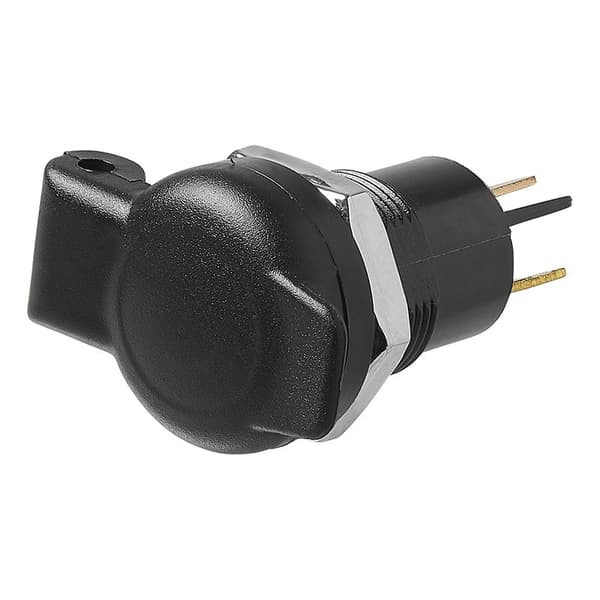 Indbygningsstik DIN 12V/24V-16A i blister