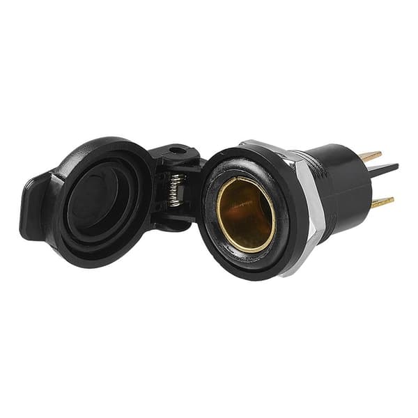Indbygningsstik DIN 12V/24V-16A i blister