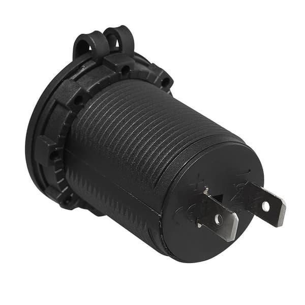 Indbygningsstik DIN 12V/24V