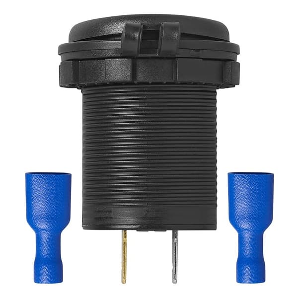 USB lynoplader indbygget type A + C 2-vejs 12/24V 3A model 2