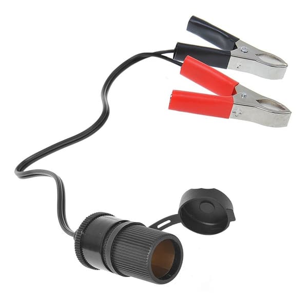 Tupakansytyttimen pistoke paristoliittimillä 12V/24V-16A läpipainopakkauksessa