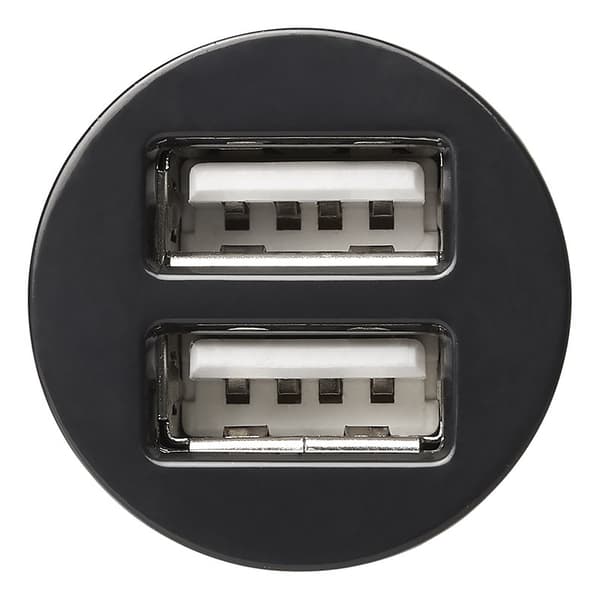 2-vejs USB oplader mini type A 12V/24V 3100mA i blisterpakning