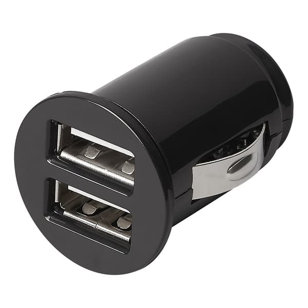 2-vejs USB oplader mini type A 12V/24V 3100mA i blisterpakning
