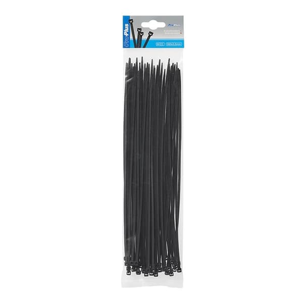 Kabelbindere 300x3,5mm 50 stk sort